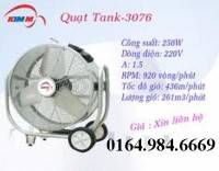 Quạt gắn bánh xe di chuyển linh hoạt trong nhà xưởng công nghiệp